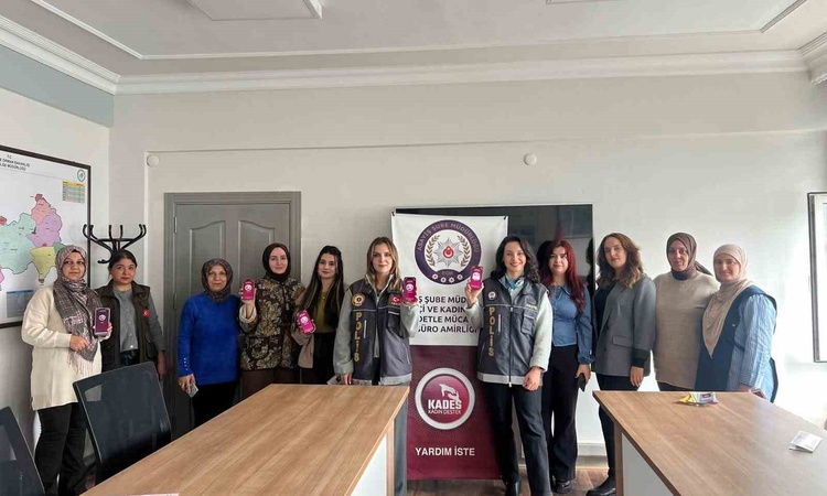 Ayrıntılar Netleşti: Erzurum İl Emniyet Müdürlüğü, DKMP kadın personeline KADES eğitimi verdi