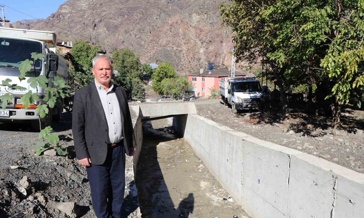 Ayrıntılar Netleşti: Erzurum'un Oltu ilçesine bağlı Ayvalı'da 2024 seli sonrası dere ıslahı tamamlandı | İşte