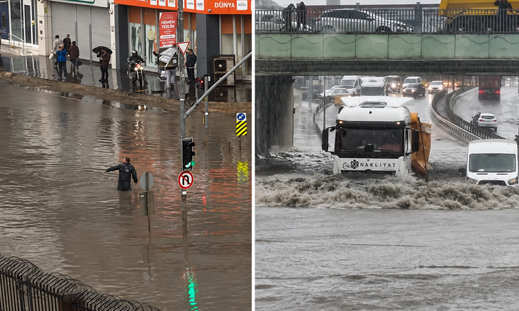 Ayrıntılar Netleşti: İstanbul yağmura teslim! Gün boyu devam eden yağışın bilançosu ağır oldu