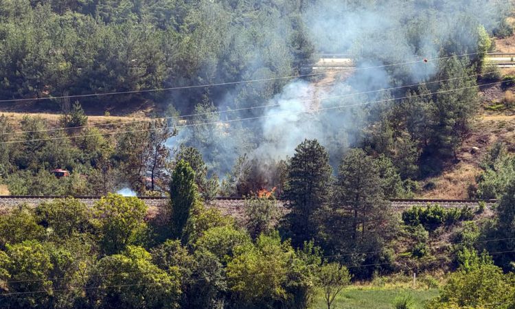 Ayrıntılar Netleşti: Karabük'te Tren Yolu Yangını Kontrol Altına Alındı: Gelişmeler Takip Ediliyor