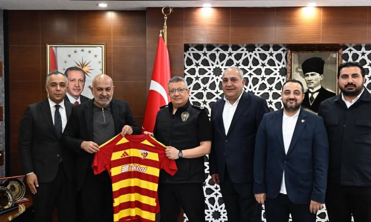 Ayrıntılar Netleşti: Kayserispor heyetinden Kayseri İl Emniyet Müdürü Sinan Ergen'e ziyaret ve Merak Edilenler
