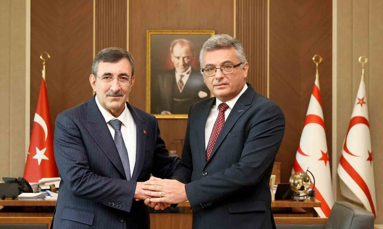 Ayrıntılar Netleşti: KKTC Cumhurbaşkanı Erhürman, Cumhurbaşkanı Yardımcısı Yılmaz'ı kabul etti | İşte Tüm Ayrı