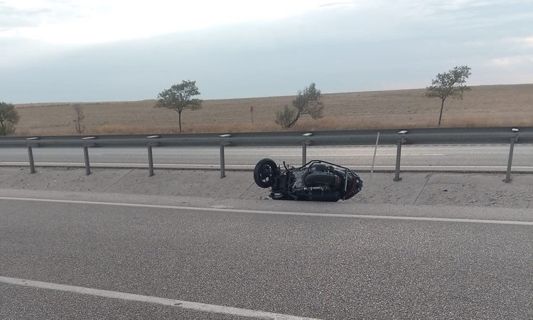 Ayrıntılar Netleşti: Kulu’da motosiklet devrildi: 1 yaralı