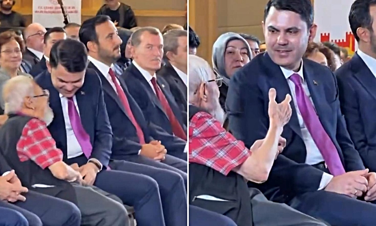 Ayrıntılar Netleşti: Kura töreninde korumaları aşan sevgi: Yaşlı amcanın Bakan Kurum’la gülümseten anları | İş
