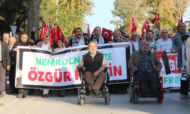 Ayrıntılar Netleşti: Malatya'da Aksa Tufanı'nın üçüncü yıldönümünde Büyük Filistin Yürüyüşü düzenlendi