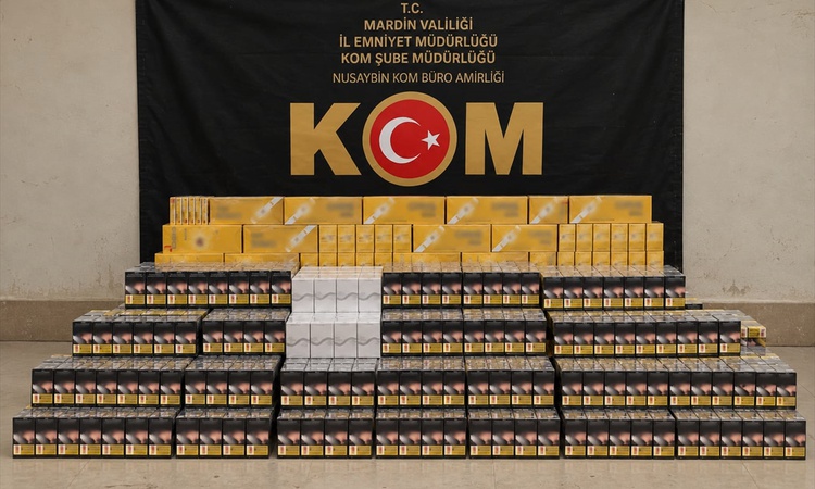 Ayrıntılar Netleşti: Mardin'in Nusaybin ilçesinde araçta 12 bin 520 paket kaçak sigara ele geçirildi