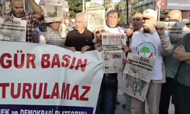 Ayrıntılar Netleşti: Mersin Emek ve Demokrasi Platformu tutuklama ve kayyum uygulamalarını protesto etti