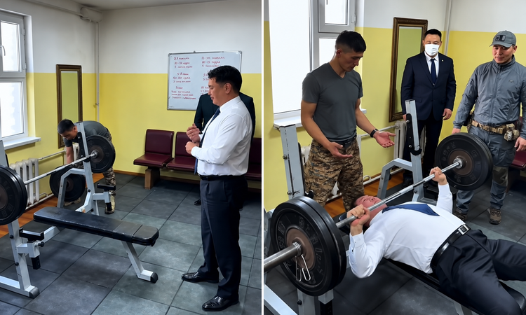 Ayrıntılar Netleşti: Moğolistan Cumhurbaşkanı'ndan spor salonunda şov: 90 kiloyla 20 tekrar yaptı: Gelişmeler