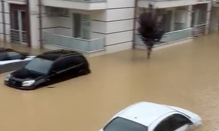 Ayrıntılar Netleşti: Sakarya'da kuvvetli yağış taşkına yol açtı, evlerin zemin katları sular altında kaldı ve