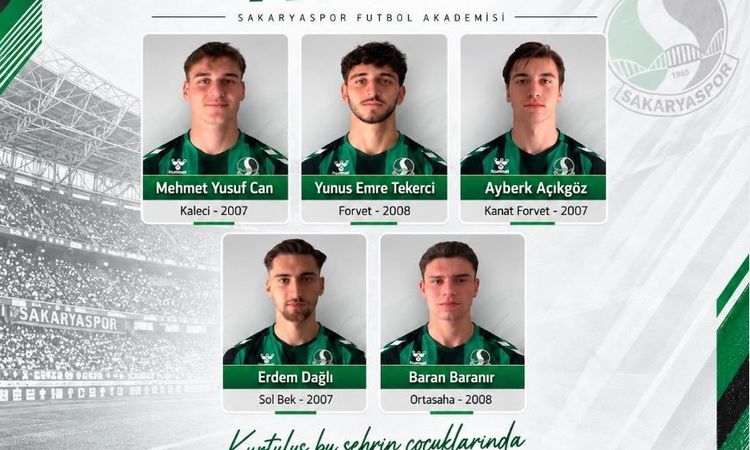 Ayrıntılar Netleşti: Sakaryaspor altyapısından 5 genç oyuncu A takıma artış grafiği çizdi - Son Dakika Bilgile