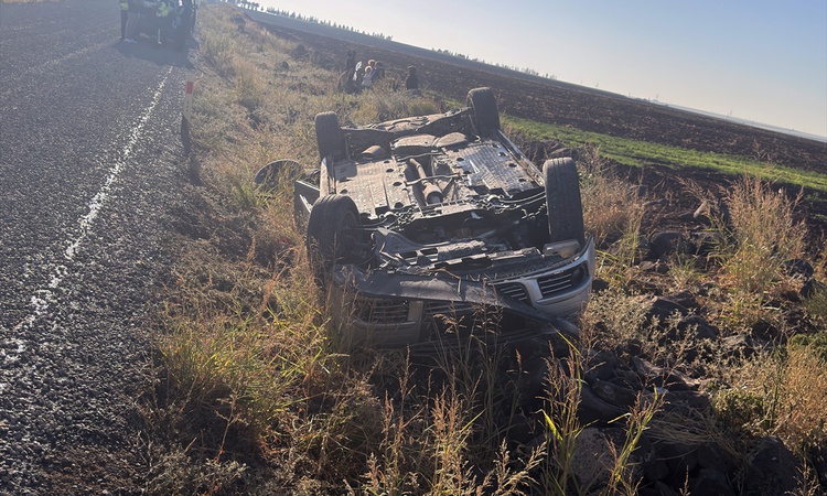 Ayrıntılar Netleşti: Şanlıurfa'nın Siverek ilçesinde devrilen otomobilde 2'si çocuk 4 kişi yaralandı