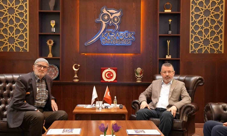 Ayrıntılar Netleşti: Şehit Nuri Özcan’ın babası Mehmet Özcan’dan Rektör Kırışık’a ziyaret