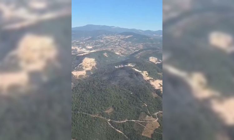 Ayrıntılar Netleşti: Sındırgı'da Yangın Kontrol Altına Alındı