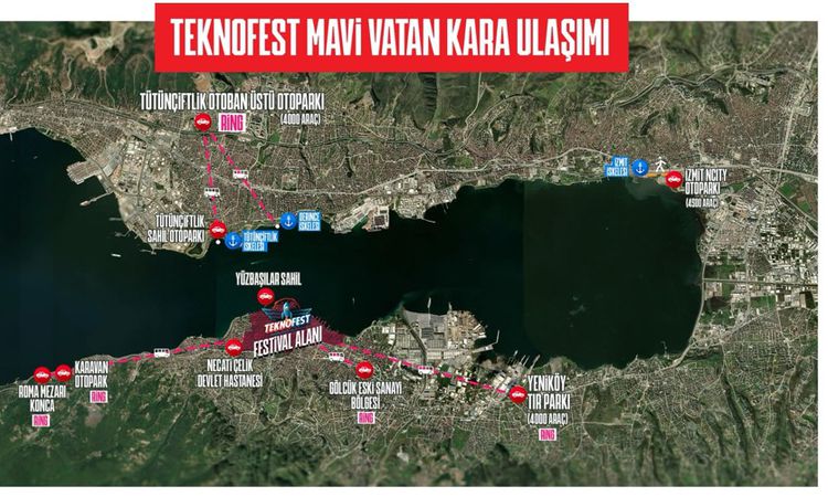 Ayrıntılar Netleşti: 'TEKNOFEST Mavi Vatan 2026' için Gölcük'te kara ve deniz ulaşım planlaması | İşte Tüm Ayr
