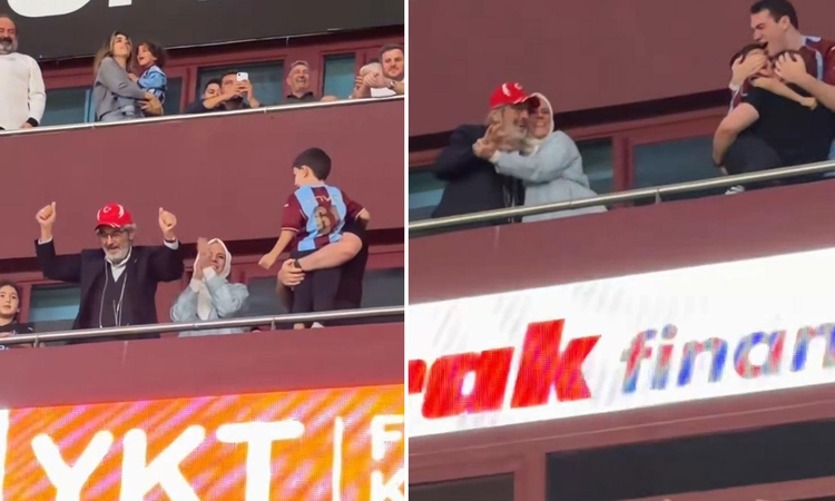 Ayrıntılar Netleşti: Trabzonspor gol attıkça Berat Albayrak ve ailesi coştu