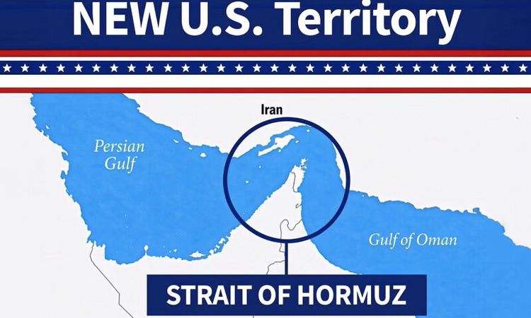 Ayrıntılar Netleşti: Trump Hürmüz'ü 'Yeni ABD Toprağı' Olarak Gösteren Haritayı Yeniden Paylaştı: Gelişmeler T
