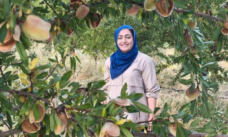 Ayrıntılar Netleşti: Tunceli Çemişgezek'te Ayşe Balcı, 32 dönüm atıl araziyi badem bahçesine dönüştürdü: Geliş