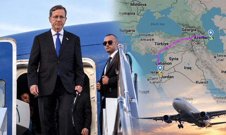 Ayrıntılar Netleşti: Uçağın adı da dikkat çekici! İsrail Cumhurbaşkanı'nın Türk hava sahasından nasıl geçtiği