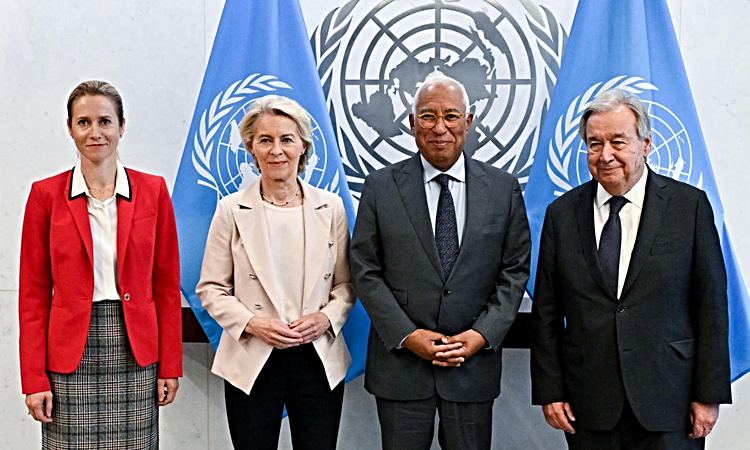 Ayrıntılar Netleşti: Von der Leyen, Costa ve Kallas, BM 81. Genel Kurulu öncesi Guterres ile görüştü ve Merak