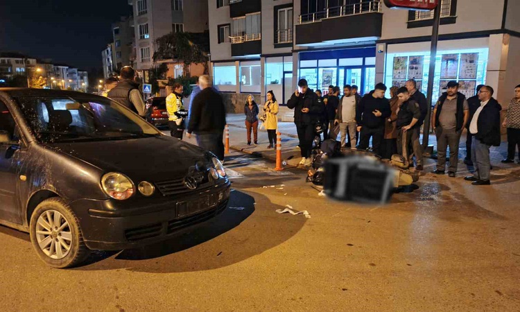 Bafra’da otomobilin çarptığı kurye yaralandı: Gelişmeler Takip Ediliyor