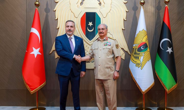 Kritik Açıklama: Bakan Fidan, Libya Ulusal Ordusu Genel Komutanı Hafter ile görüştü - Son Dakika Haberleri: Ge