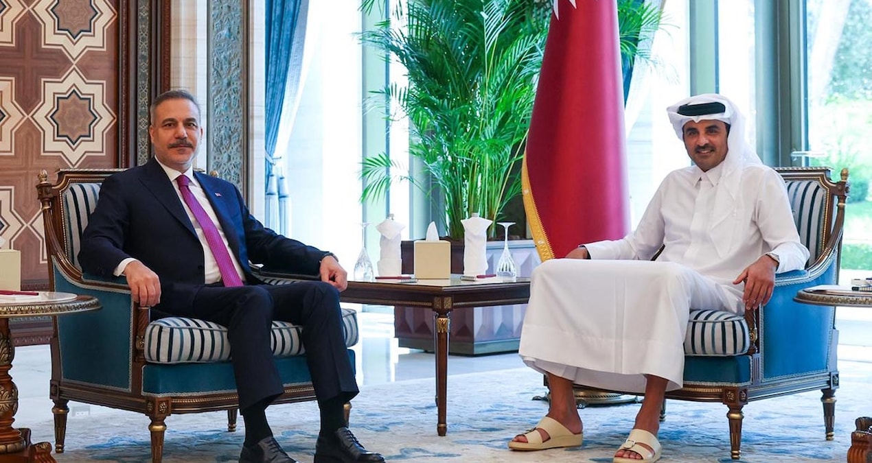 Gündemden Son Bilgiler: Bakan Hakan Fidan, Katar Emiri Al Sani tarafından kabul edildi - Son Dakika