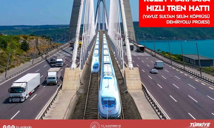 Ayrıntılar Netleşti: Bakan Uraloğlu: (İstanbul Kuzey Demir Yolu Geçişi Projesi) "Hattın tamamlanmasıyla yılda