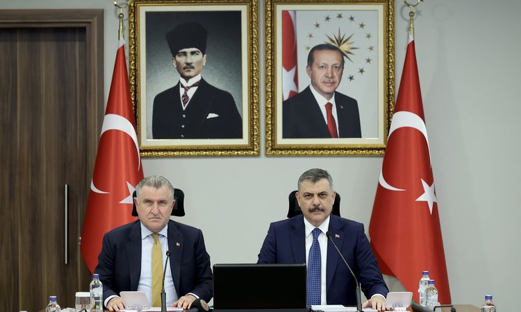 Bakanlar Çiftçi ile Bak, Spor Güvenliği Toplantısı'nı vuku buldurdi - Son Dakika - Son Dakika Bilgileri
