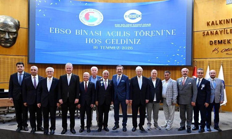 Chairman Maraş attends opening of EBSO's new service building.