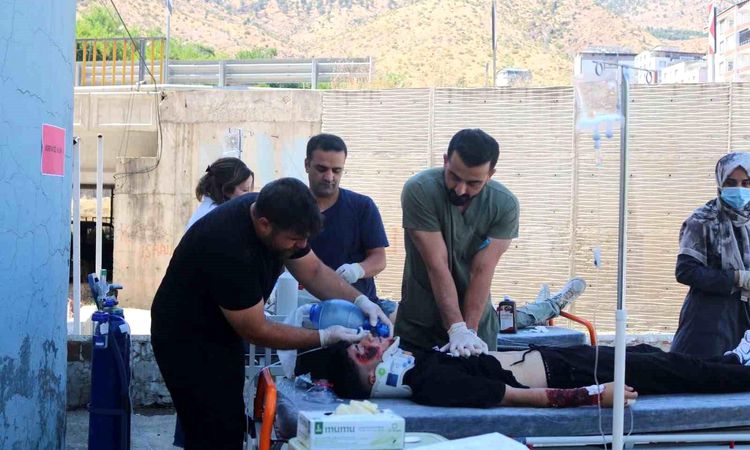 Gündemden Son Bilgiler: Baykan Devlet Hastanesinde HAP saha tatbikatı vuku buldurildi - Son Dakika