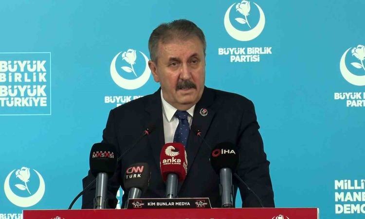 BBP Genel Başkanı Destici: "Devletimiz geçmişte olduğu gibi yarın da terörün kökünü kazıyacak"