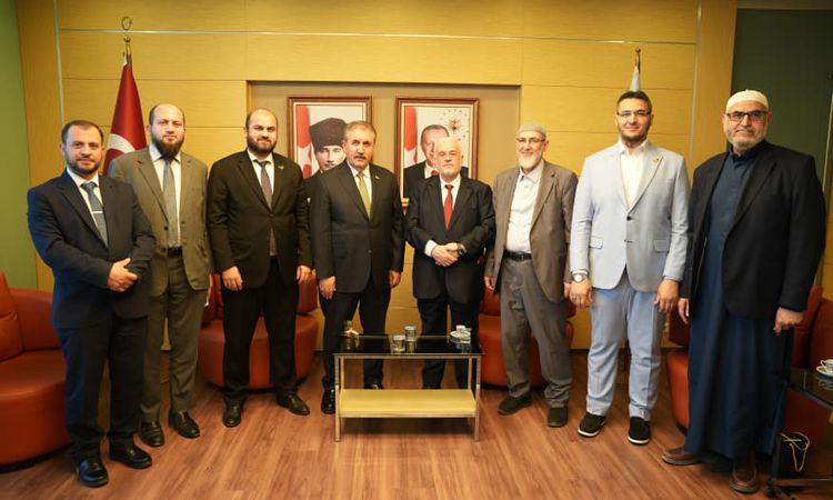 Kritik Açıklama: BBP Genel Başkanı Destici, Suriye Vakıflar Bakanı Ebu’l-Hayir Şükrü ile görüştü - Haberleri -