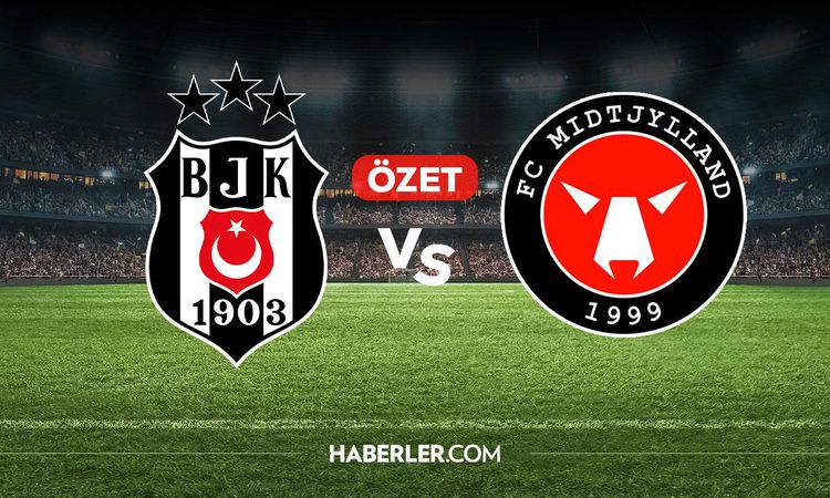 Son Gelişme: Beşiktaş Midtjylland maç özeti ve golleri! (ÖZET) Beşiktaş Midtjylland kaç kaç bitti, golleri kim