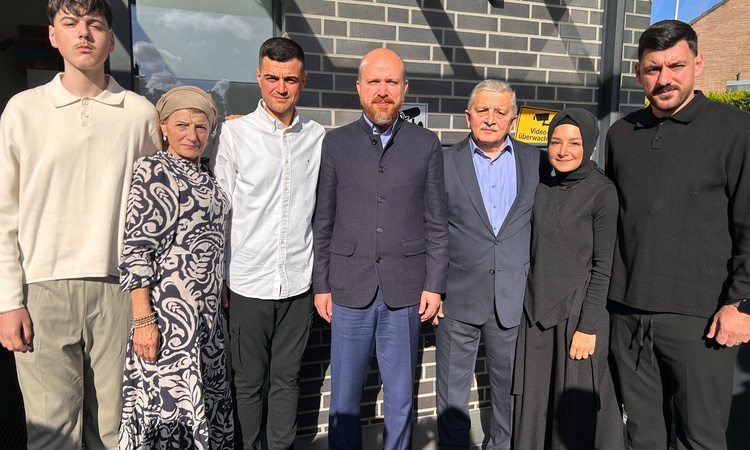 Bilal Erdoğan, Birliğin eski Köln Bölge Başkanı'nın ailesine taziye ziyaretinde bulundu - Son Dakika Bilgileri