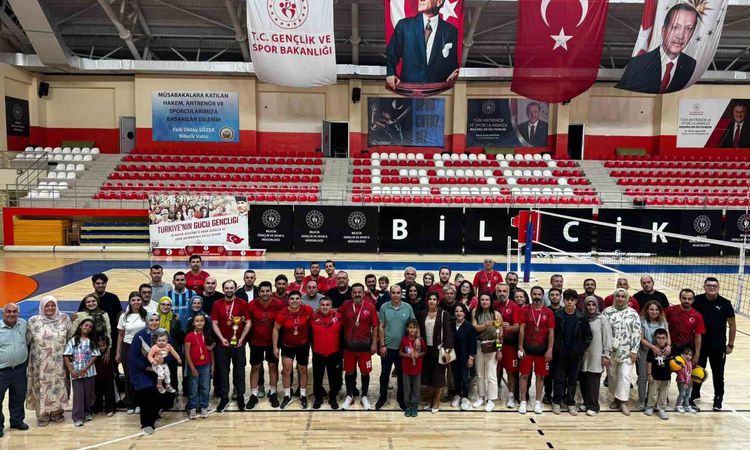 Bilecik’te 30 Ağustos Zafer Bayramı Voleybol Turnuvası sona erdi