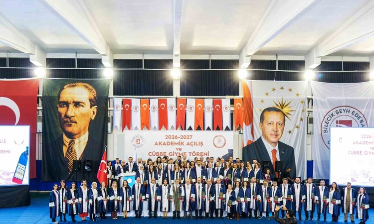 Bilecik'te BŞEÜ akademik açılışında 75 öğretim üyesi cübbe giydi | İşte Tüm Ayrıntılar