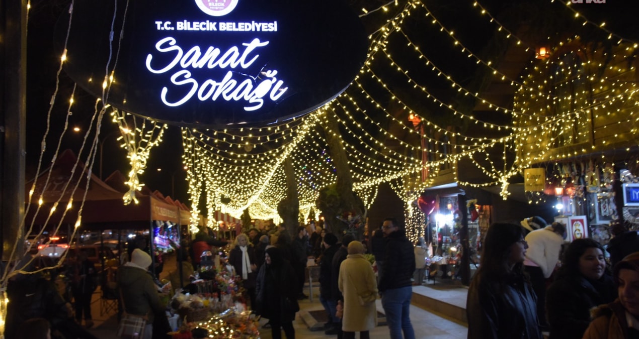 Bilecik'te yeni yıl sokağına yoğun ilgi - Haberleri ve Merak Edilenler