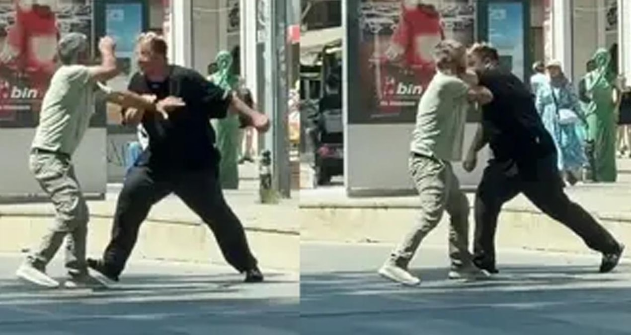 Fight with stones and sticks in front of a 1,500-year-old historical gate - Last Minute