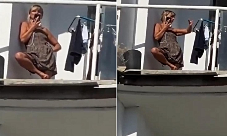 Bina bombaların hedefi oldu, genç kadın hiçbir şey olmamış gibi davrandı | İşte Tüm Ayrıntılar