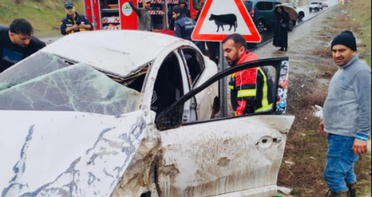 Kritik Açıklama: Bingöl'de otomobil devrildi: 1 ölü, 2 yaralı - En Son Haber
