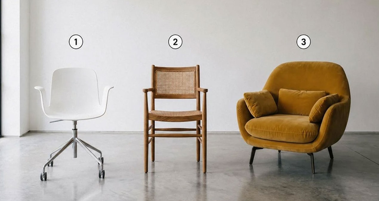 You have to sit in one! The chair you choose reveals your self-confidence - Latest News