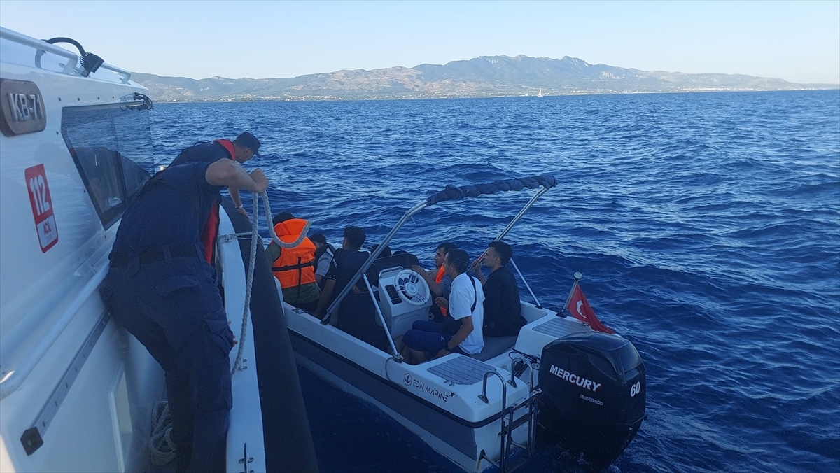 10 irregular immigrants were seized in Bodrum - Breaking News