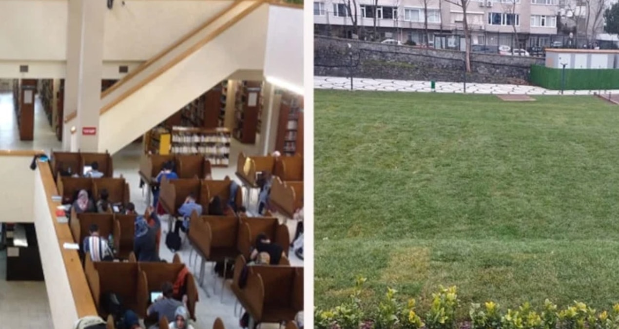Ayrıntılar Netleşti: Boğaziçi Üniversitesi, yıkılan kütüphane için açıklama yaptı: Yeşillendirme öğrenci için