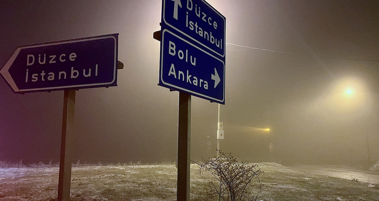 Bolu Dağı beyaza büründü - Haberleri: Gelişmeler Takip Ediliyor