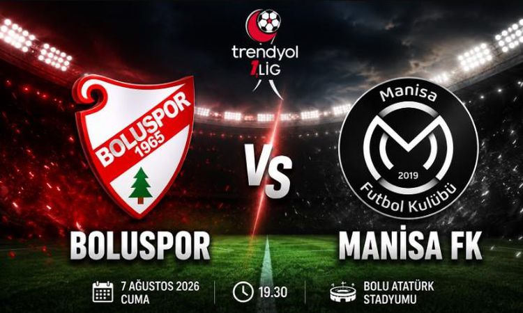 Gündemden Son Bilgiler: Boluspor Manisa FK maçı hangi tarihte, hangi saatte, hangi kanalda?, Boluspor Manisa F