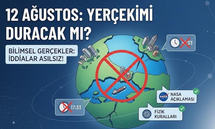 Ayrıntılar Netleşti: Bugün yerçekimi duracak mı, 12 Ağustos yerçekimi gerçek mi? - Son Dakika | İşte Tüm Ayrın