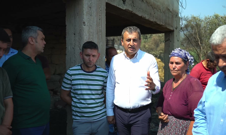 Burhanettin Bulut ve Orhan Sümer, Aladağ'da orman yangınından etkilenen vatandaşlarla bir araya geldi: Gelişme