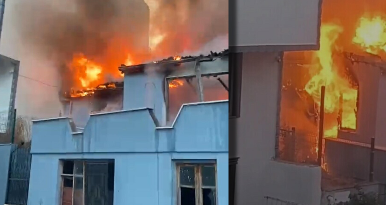 Fire in the house where construction workers stayed in Çanakkale: 1 injured - Breaking News
