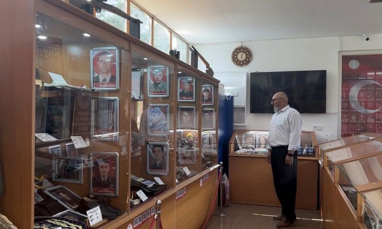 More than 100 martyrs' belongings exhibited in Çankırı museum.