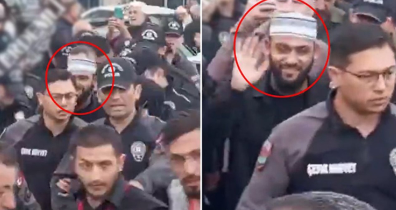 Gündemden Son Bilgiler: Celal Karatüre'yi korumak polisin görevi mi? Bu fotoğrafta bir yanlışlık var! - En Son